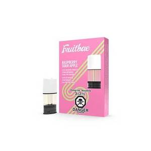 Stlth Fruitbae Pod Pack - Raspberry Sour Apple 3/PK (20MG)